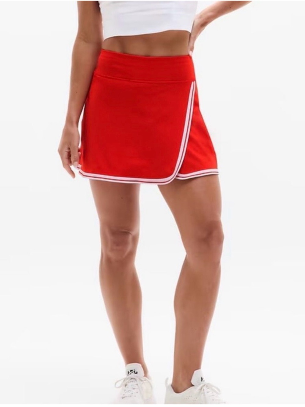 Cardinal Red Athleta tennis Skort - with built in Shorts